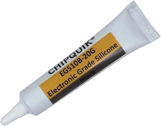 Electronics Grade Silicone Adhesive Sealant 20g Squeeze Tube (Black)