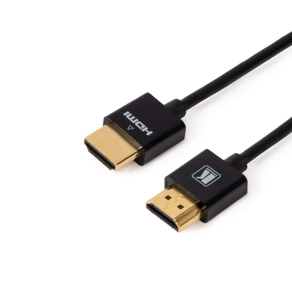 Best Price Square Kramer Electronics 1.8m HDMI m/m 1.8m HDMI HDMI Black HDMI Cable - HDMI Cable (1.8m, HDMI Type A (Standard), HDMI Type A (Standard), 3840 x 2160 pixels, 3D, Black)