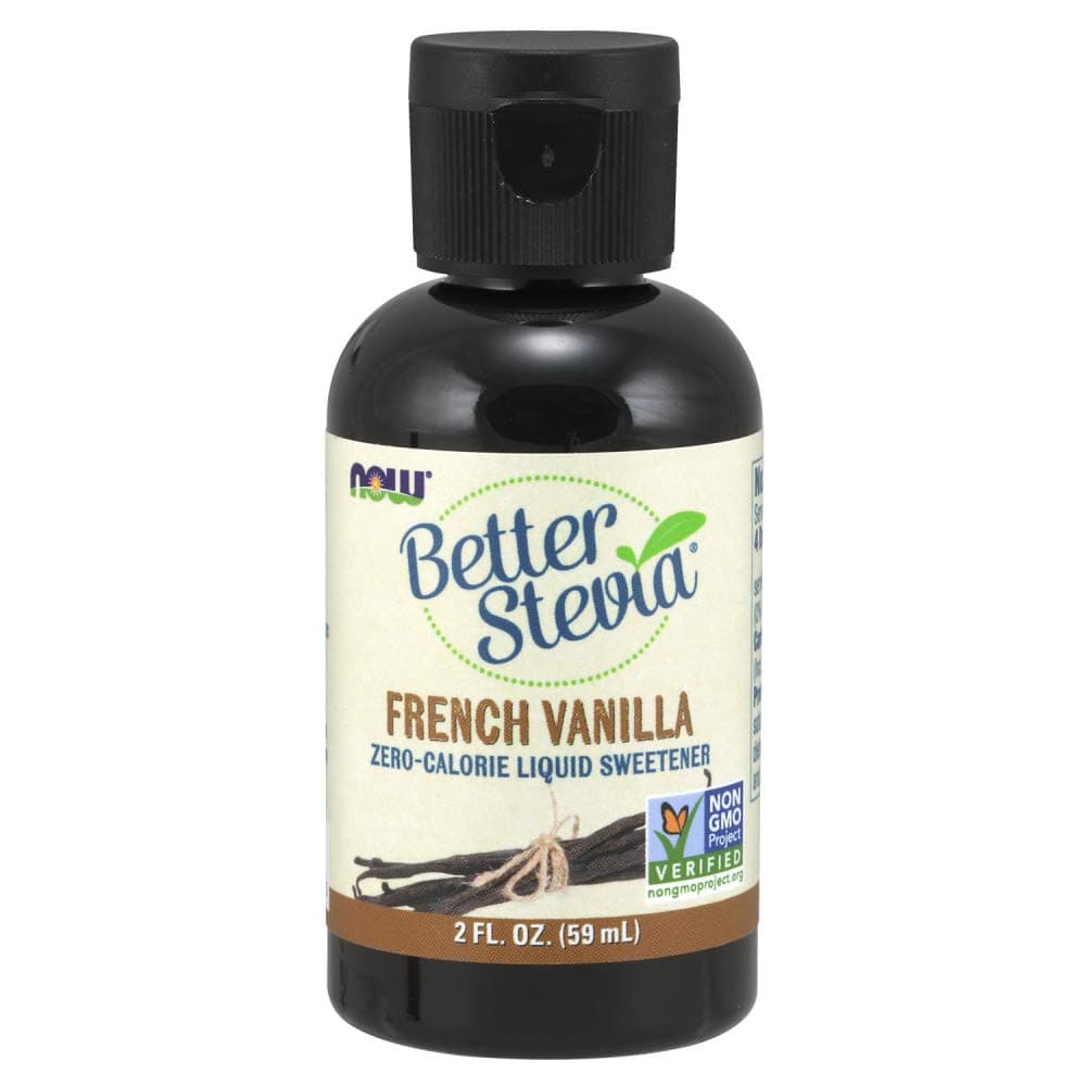 NOW Foods BetterStevia- Liquid, French Vanilla (2oz)