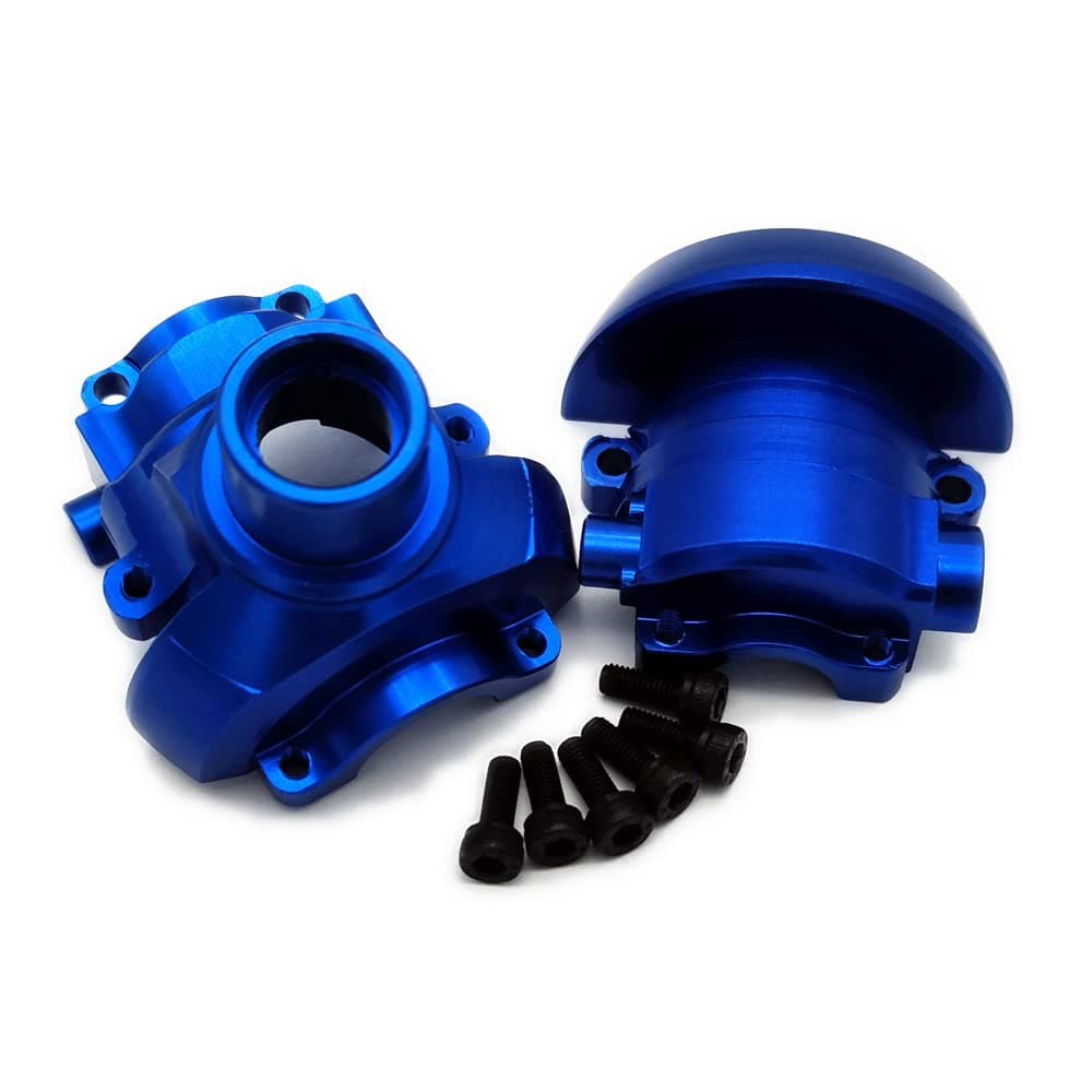 Aluminum Outer Differential Case Diff Housing for Traxxas 1/10 Summit 5680 Blue