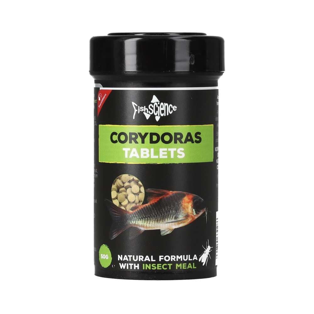 FishScience Corydoras Tablets Complete 50g (100ml) Cory | Bottom Feeder | Aquarium | Tropical