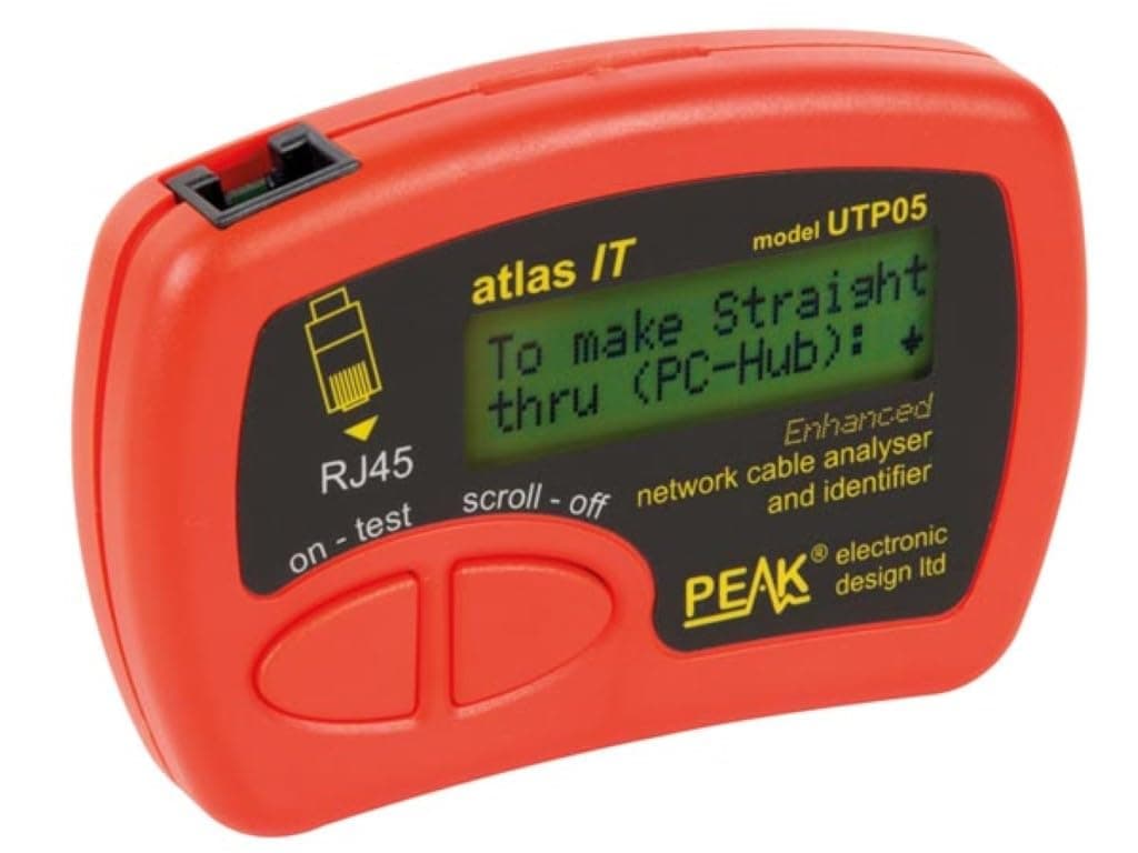 Peak Electronic Design UTP05 Atlas IT-Network Cable Analyser