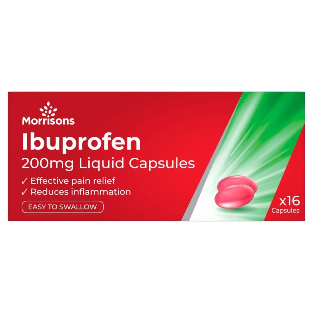 Ibuprofen Liquid Gels 16pk