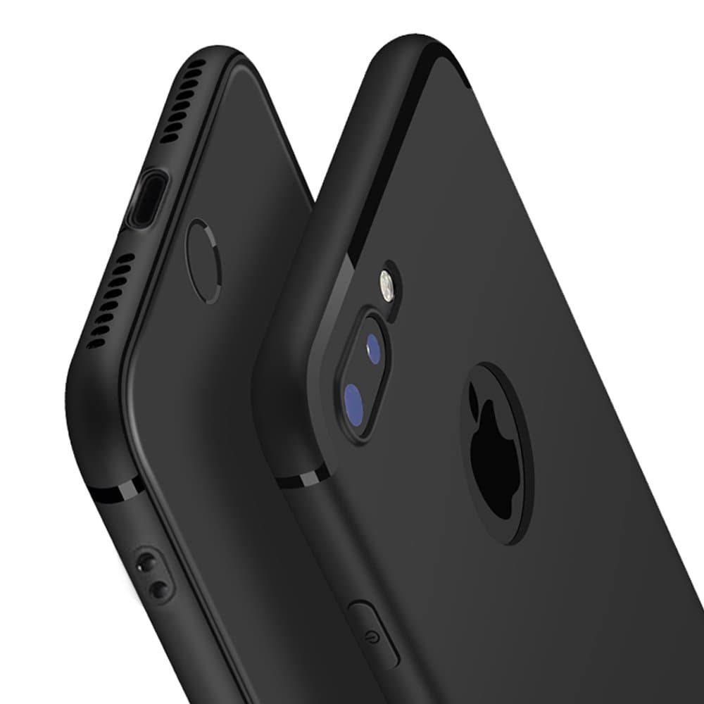 iPhone 8 Plus Case/7 Plus Case,BYOBCREW[ Perfect Slim Fit ] Ultra Thin Protection Series Case for iPhone 8 Plus/iPhone 7 Plus TPU case [Matte Black]