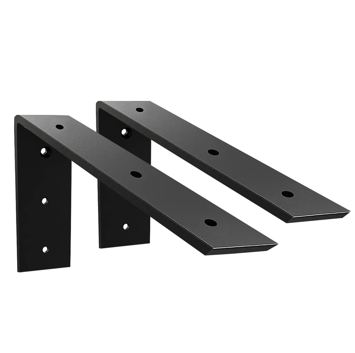 WINKER Countertop Support Bracket 2 Pack Heavy Duty Countertop Hidden Bracket 8" x 6" x 2 1/2" L Bracket Metal Corbels for Quartz/Granite/Wood/Concret/ Laminate Countertops