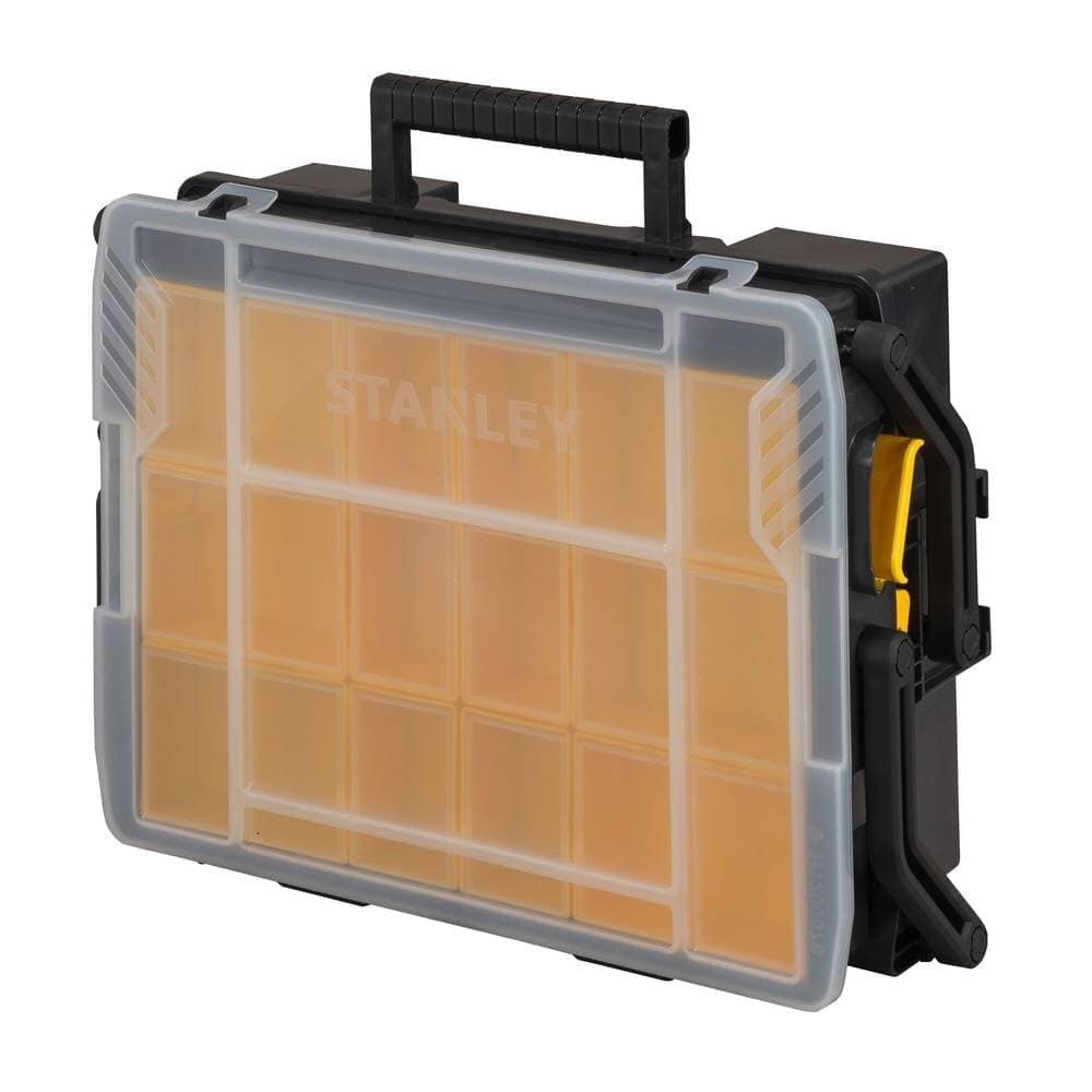 Stanley STST1-75540 Organizer ''Sort master Multi-Level'', Black/Transparent