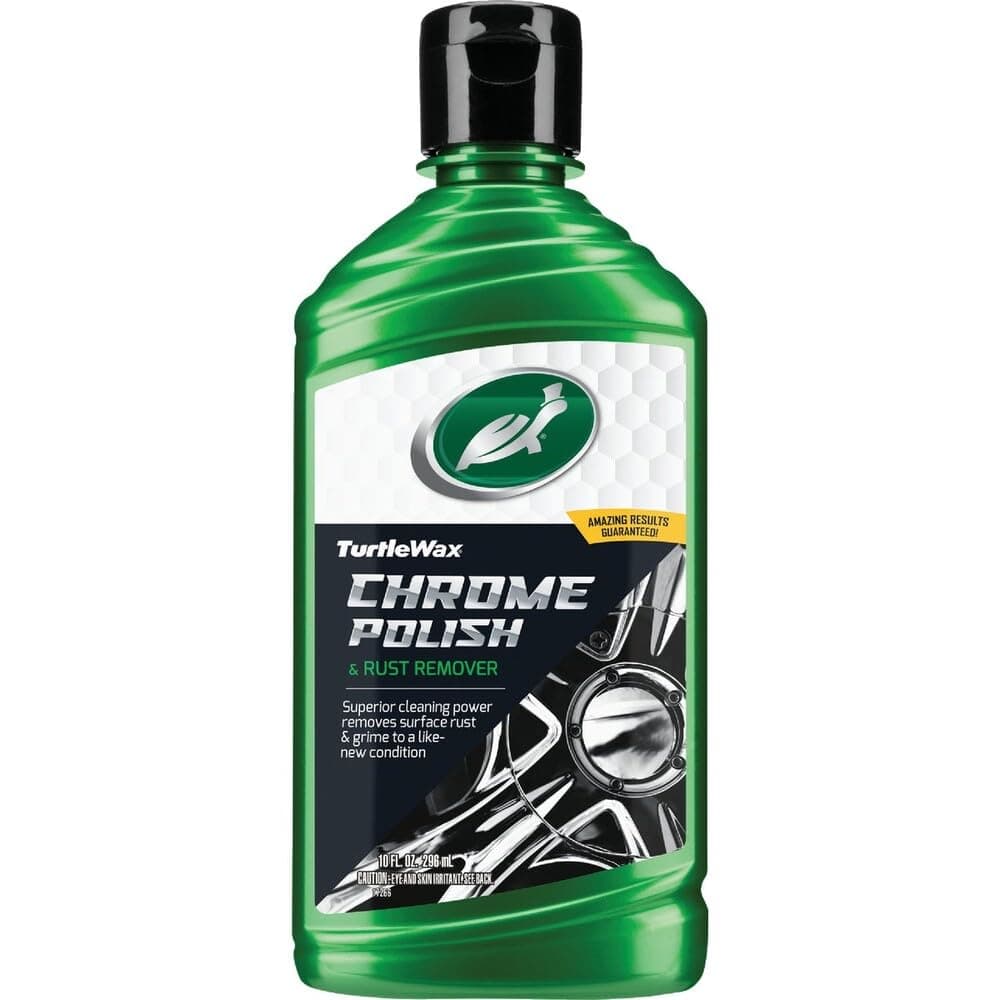 Chrome Polish & Rust Remover 296Ml, Removes surface rust, grime, and oxidation effectively,