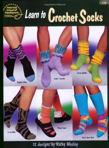 Learn to Crochet Socks Paperback – January 1, 2000