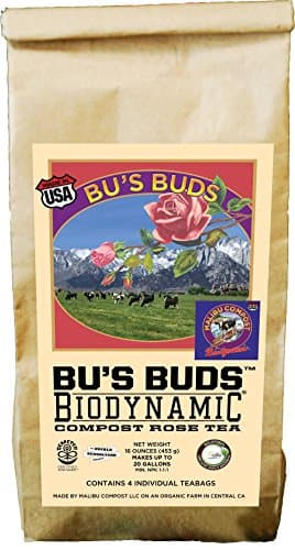 Bu's Buds Brew Biodynamic Compost Rose Tea, 1 lb