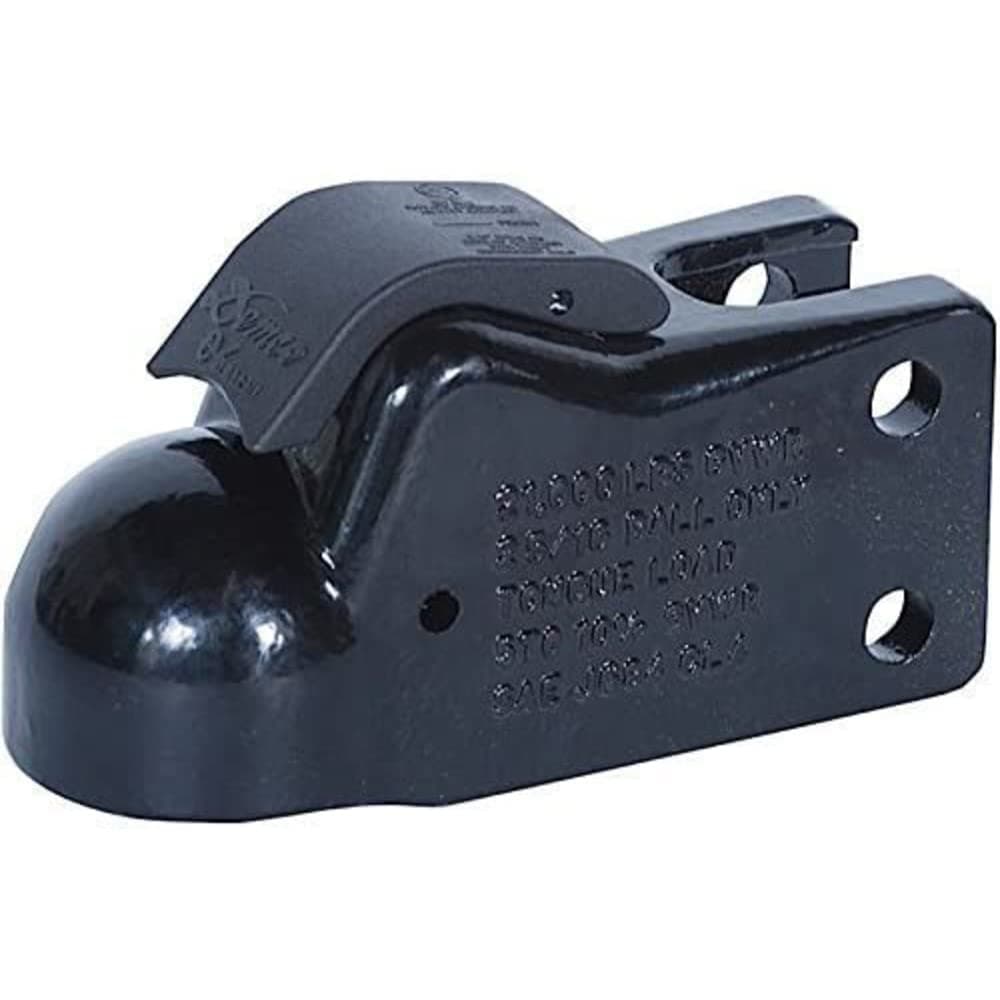 Demco EZ Latch Trailer Coupler | 2-5/16" Ball | 21,000 lbs | Channel Mount | Heavy-Duty Steel | Zinc Coated | Model 14040-81