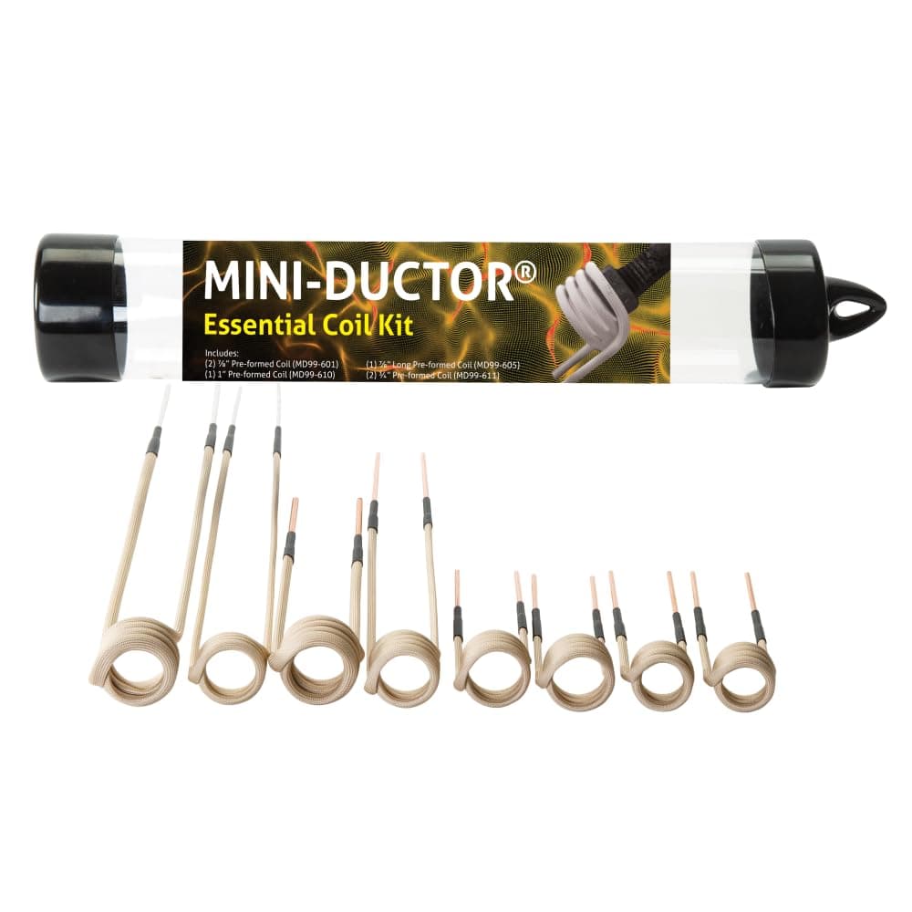 Induction Innovations - Essential Coil Kit (MD99-660) - Pre-Formed Coil Kit with Two 7/8″ MD99-601 Coils, Two 3/4″ MD99-611 Coils , One 7/8″ MD99-605 Coil, One 1″ MD99-610 Coil, One 7/8″ LCK MD99-621