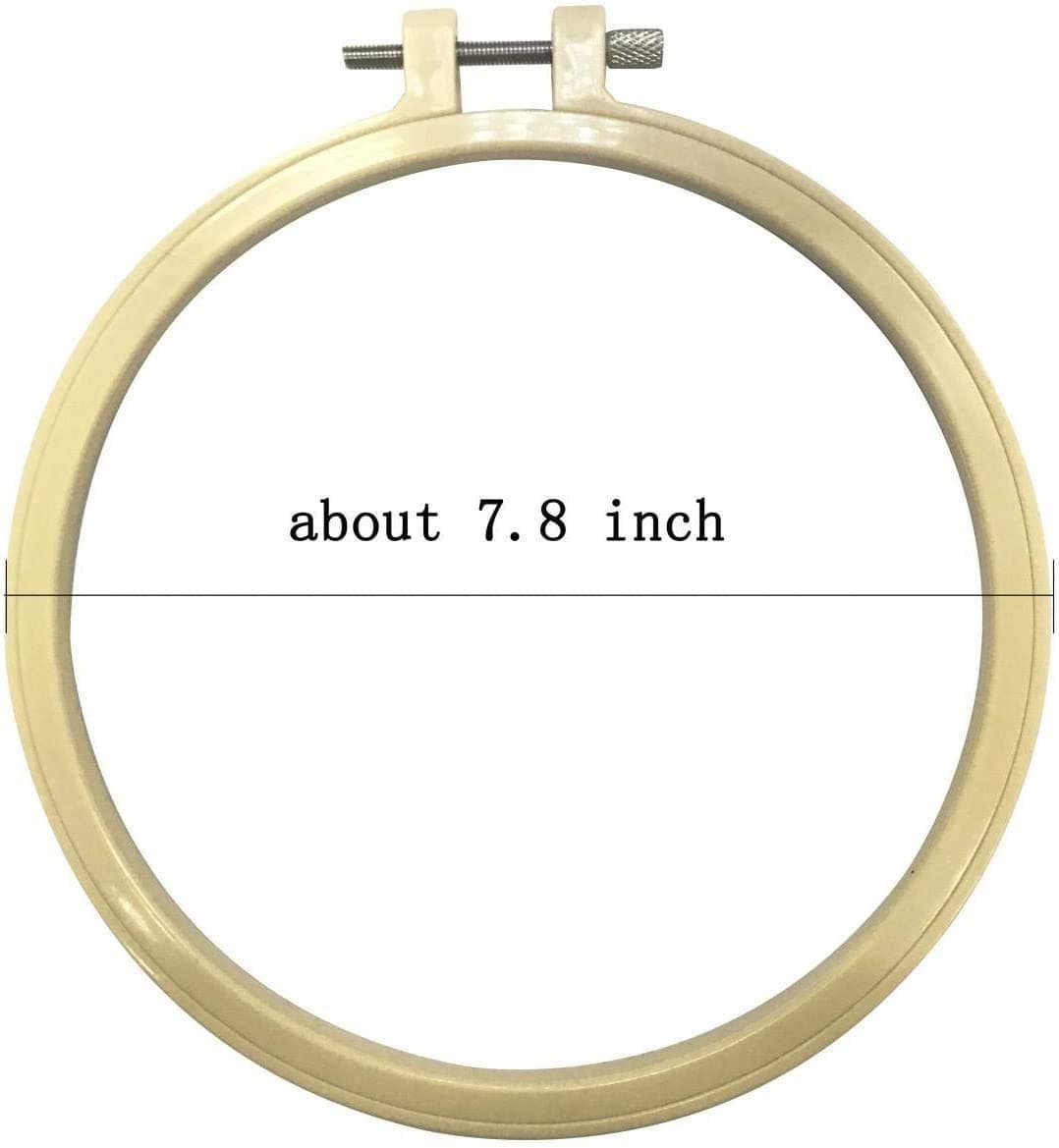 Maydear Stamped Embroidery Kit for Beginners with Pattern, Cross Stitch kit, Embroidery Starter Kit Including Embroidery Hoop, Color Threads and Embroidery Scissors - Wreath 16