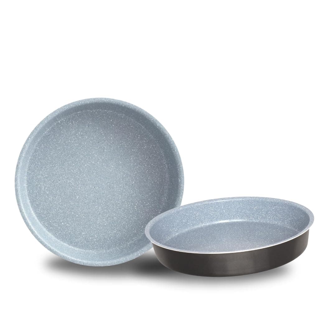 Dorsch Danish Design Non-Stick Round Pan - Ceramic Coating, PTFE Free, TUV Tested, Oven Safe, High-Grade Aluminum, Scratch Resistant, Easy to Clean, Durable, Eco-Friendly, PFOA Free (32 CM)