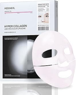Hyper Collagen - Collagen Real Deep Mask, Overnight Firming & Hydrating Gel Mask, Pore Appearance Refining, Plumping & Elasticity Care, Korean Skincare (10ea)