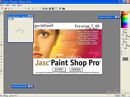 Jasc Paint Shop Pro 7.0 [OLD VERSION]