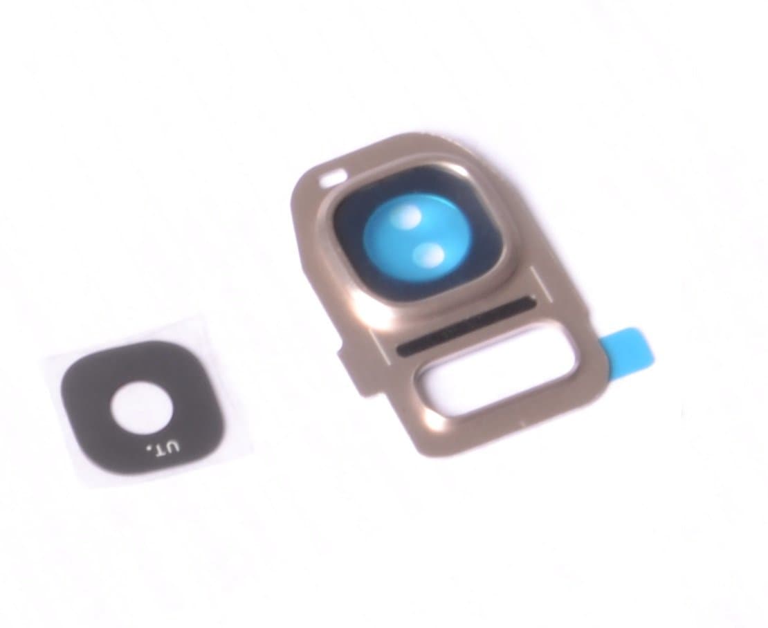 Compatible for Samsung Galaxy S7 Edge Gold camera lens camera glass lens
