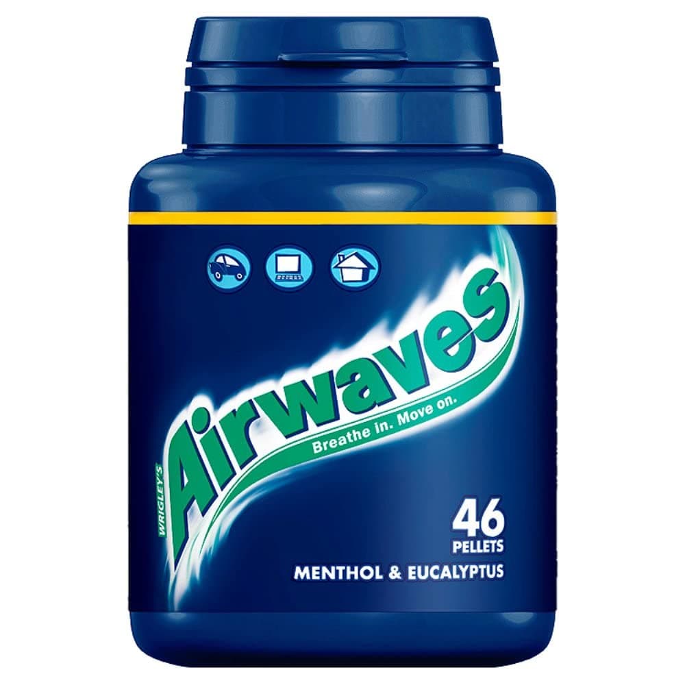 Wrigley's Airwaves Bottle Menthol and Eucalpm