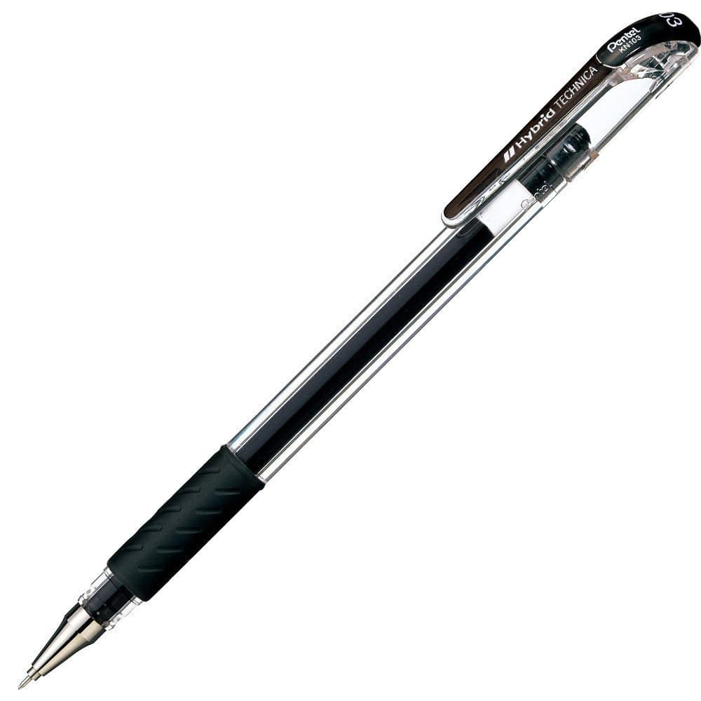 Pentel Hybrid Technica 0.3Mm Black