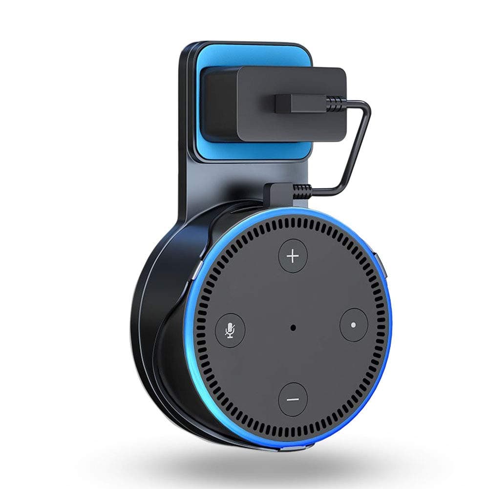 Outlet Wall Mount Hanger Stand for Dot 2nd Generation & Other Round Voice Assistants