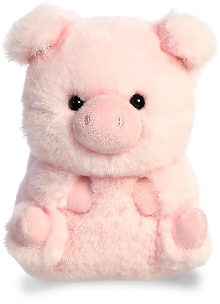 Aurora World Rolly Pet Prankster Pig Plush