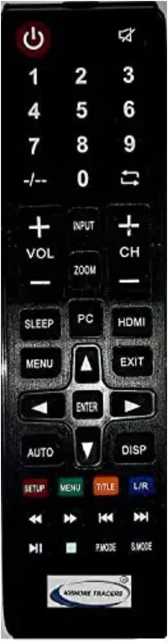 Compatible Remote Control for Takai Led Tv (If Your Old Remote is Exactly Same Then it Will Work,Please be Sure and Match Before Buy)