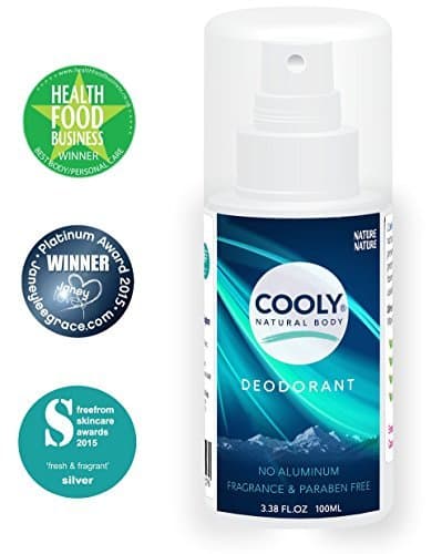 Cooly Natural Body Deodorant - 3.38 oz