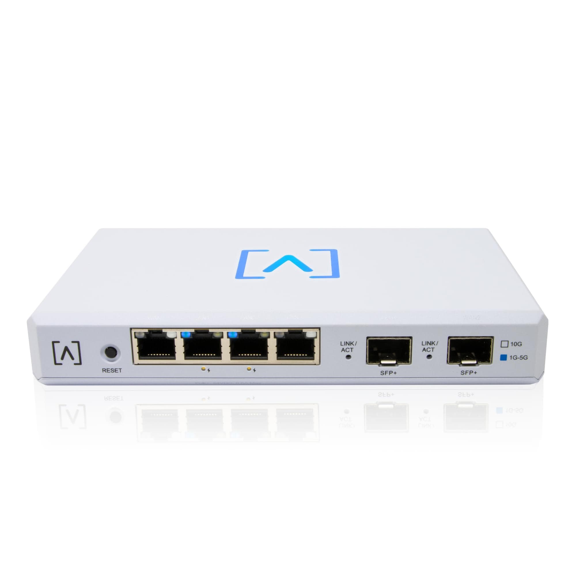 Route10 High-Performance Qualcomm Quad-Core Hardware-Accelerated 10 Gbps VPN Router | 2 10 Gbps SFP+ and 4 2.5 Gbps Ports | Real-Time Stats | 40W PoE+ to Power Alta Labs WiFi Access