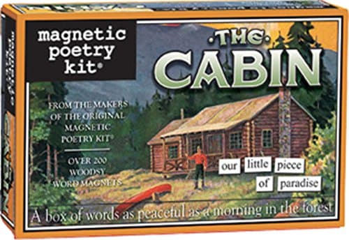 The Cabin: Magnetic Poetry Kit