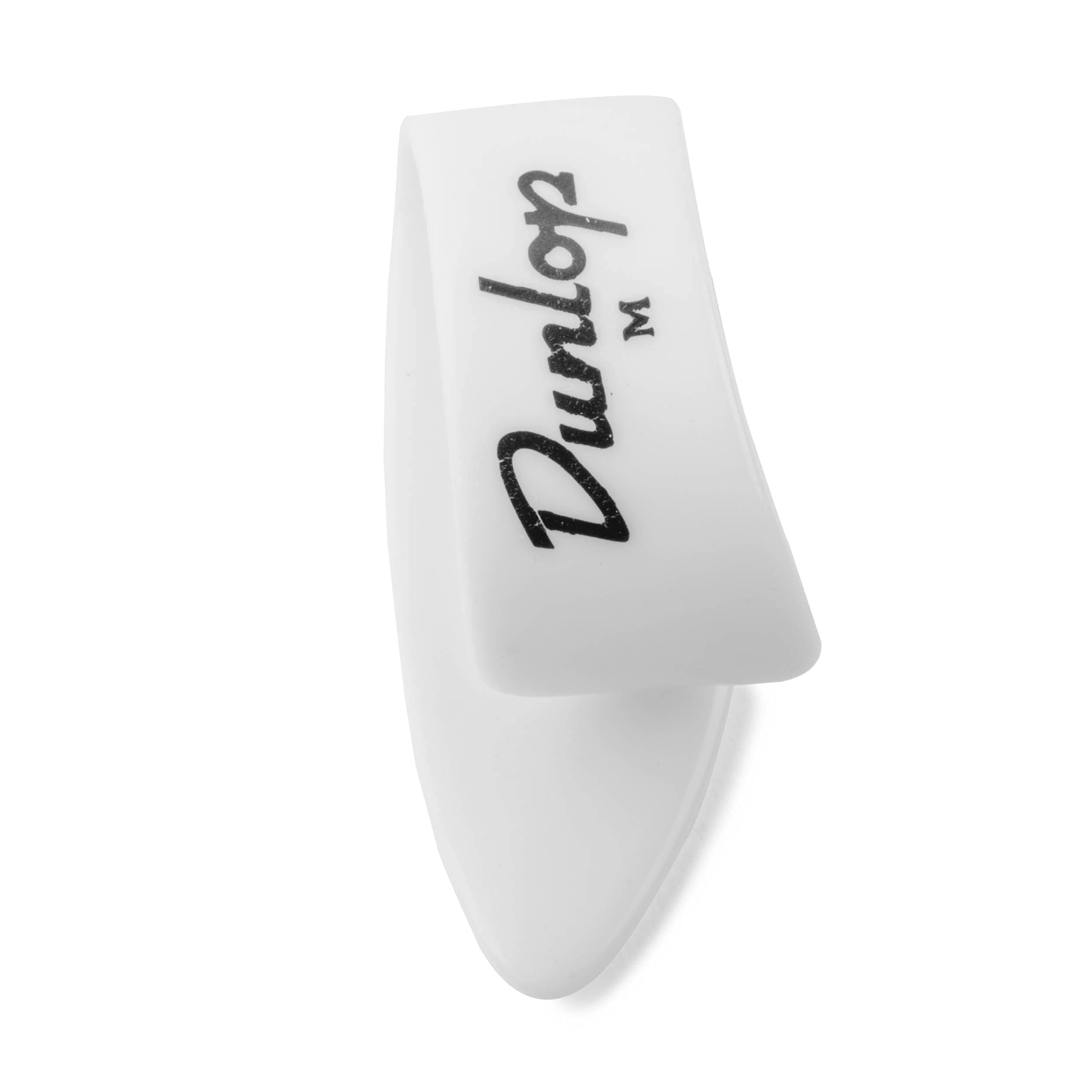 Jim Dunlop 9002P Thumb Pick Medium Player Pack - White