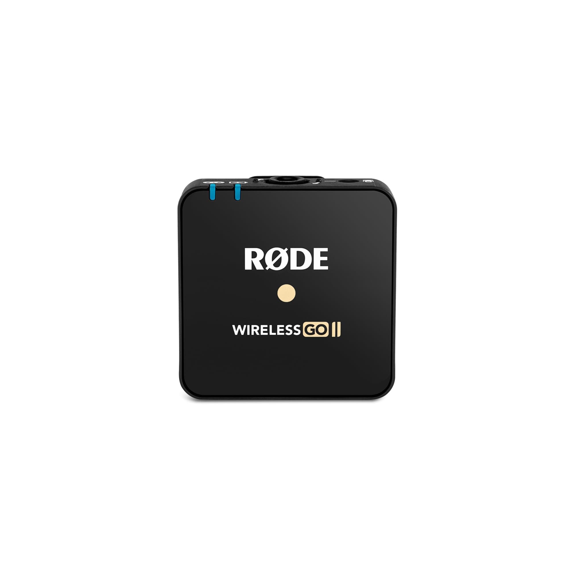 Rode Røde Wireless GO II TX Ultra-Compact Wireless Transmitter With Built-In Microphone, On-Board Recording And Up To 200M Range For Filmmaking, Interviews And Content Creation (Transmitter Only)