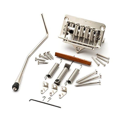 Trem King Vibrato Solid Body Fixed Guitar Bridge Tremolo Bridge Nickel TKS-3