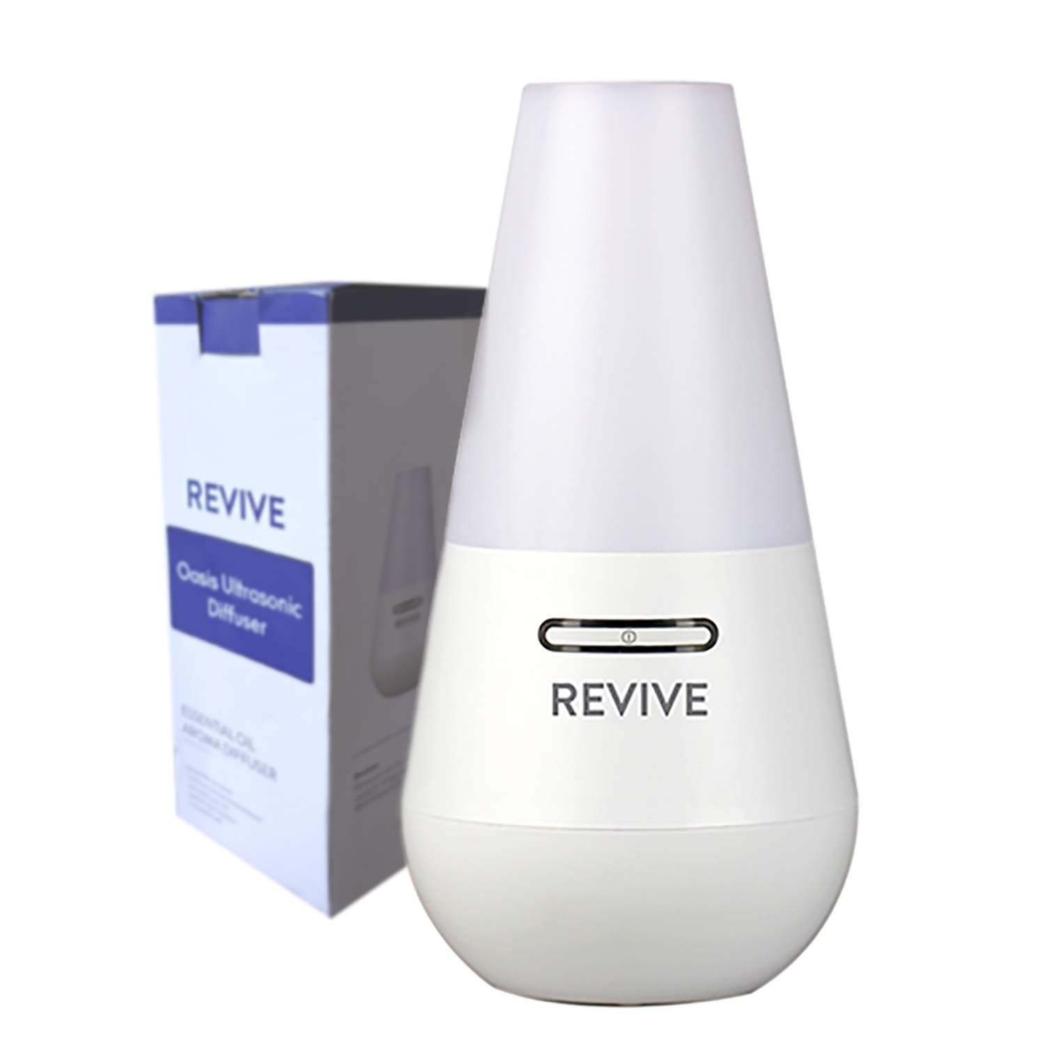 Oasis Ultrasonic Diffuser by Revive Essential Oils - Mist Humidifier and Ionizer