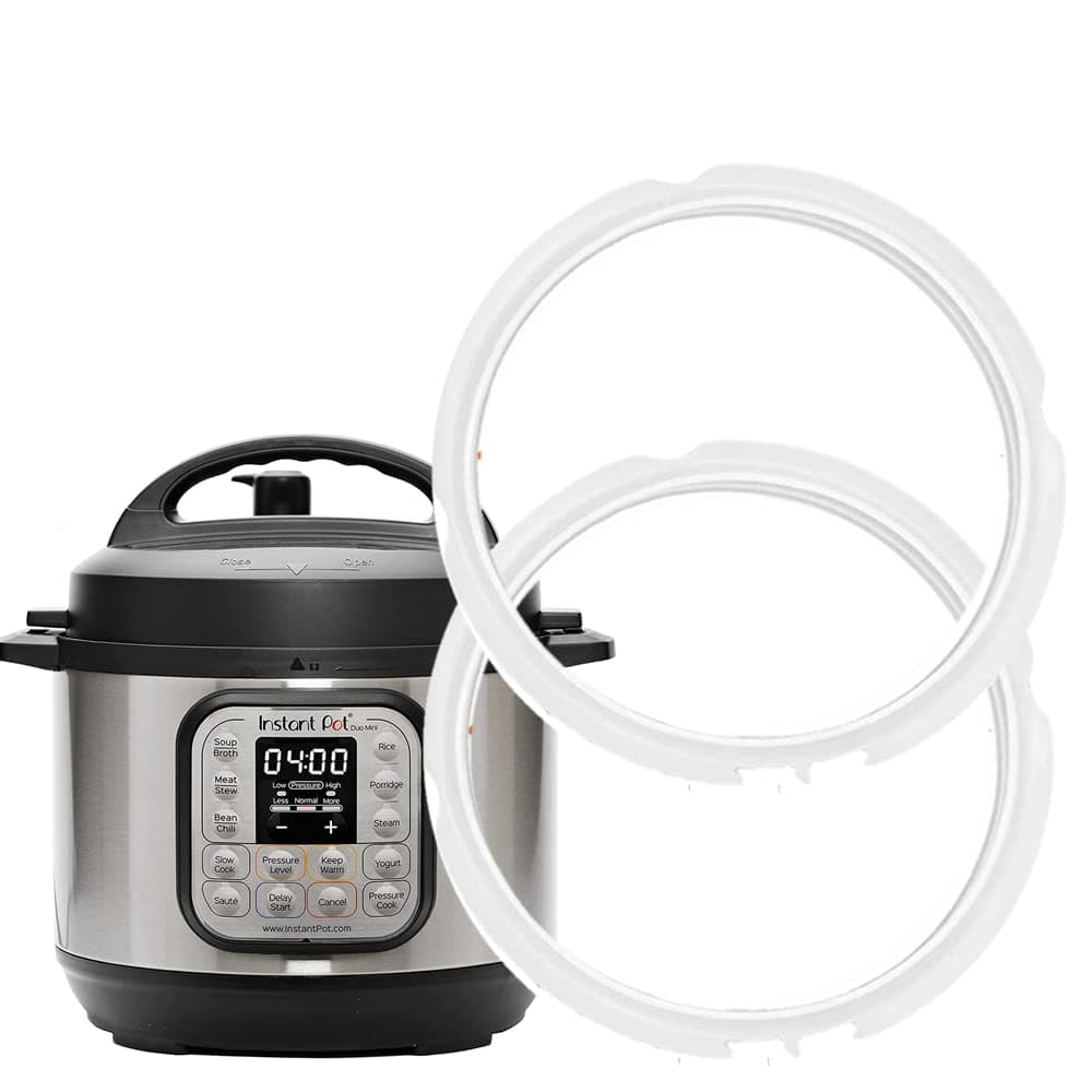 Sealing Ring fits 3 Qt Instant Pot Mini- Replacement Silicone Gasket Seal Rings for 3 Quart Instapot Pressure Cooker Insta Pot Accessories Parts