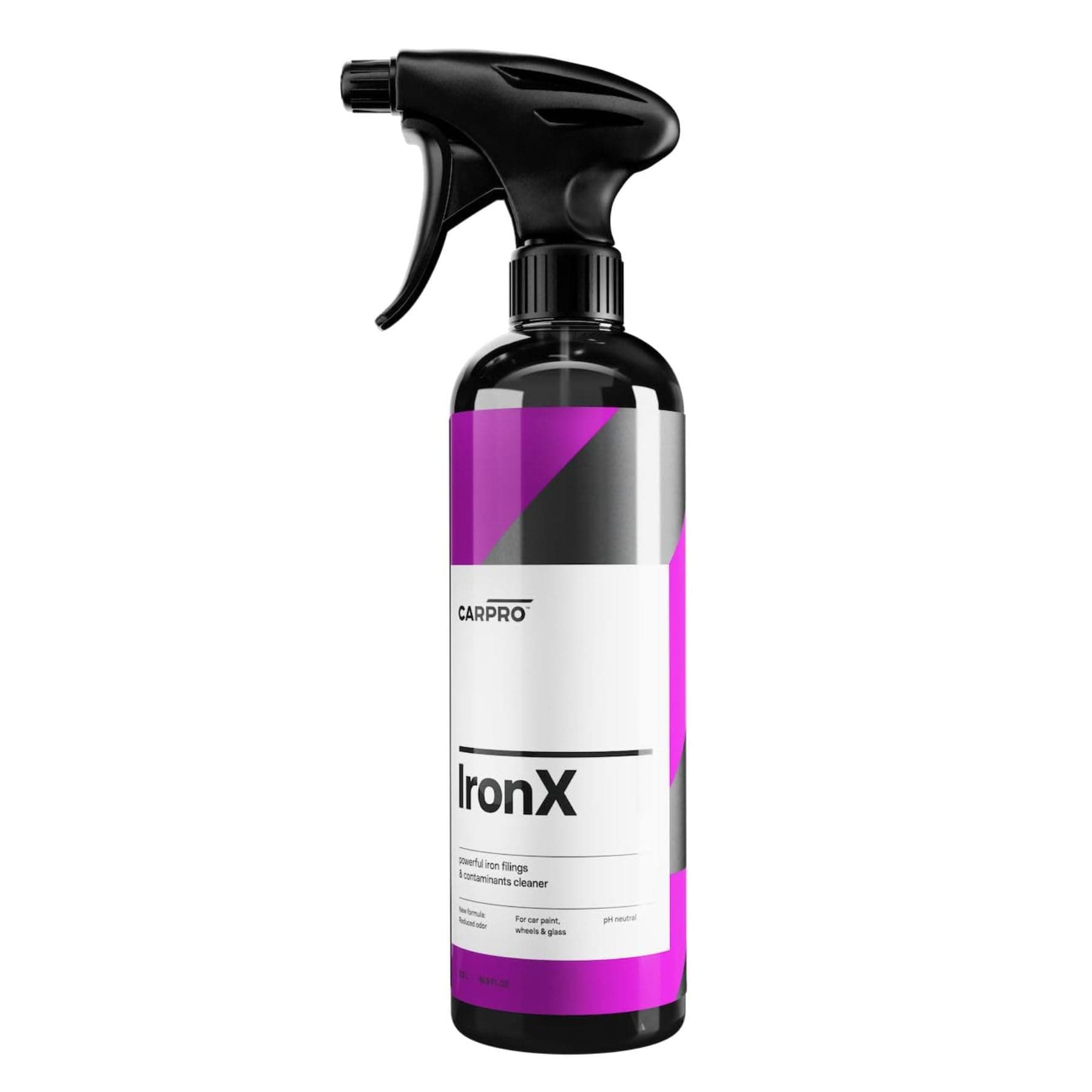 IronX Iron Remover: Stops Rust Spots and Pre-Mature Failure of the Clear Coat, Iron Contaminant Removal - 500mL with Sprayer (17oz)