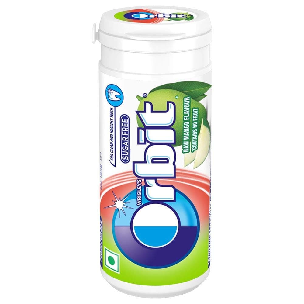 Orbit Sugar Free Chewing Gum - Raw Mango Flavour