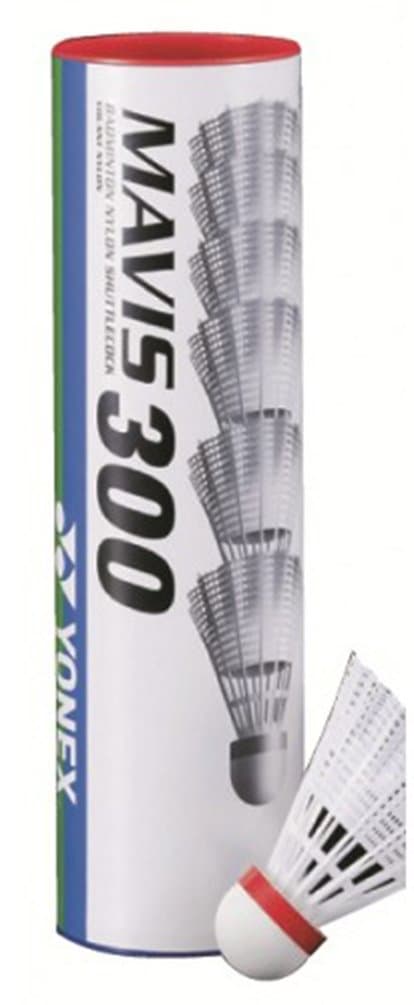 Mavis 300 Badminton Fast Speed Shuttlecocks Red