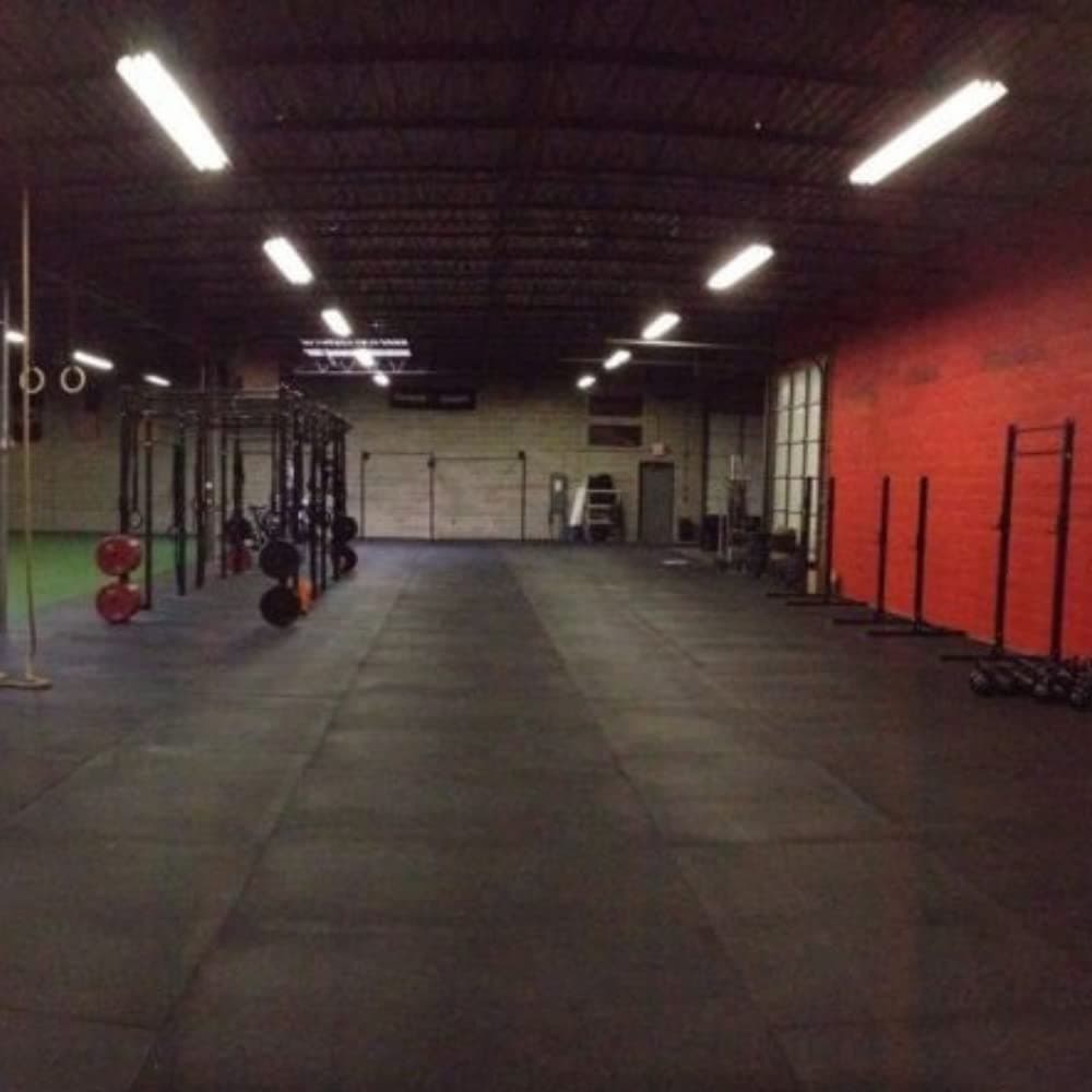 2 x Heavy Duty 18mm Solid Black Rubber Gym Mat | Smooth Top