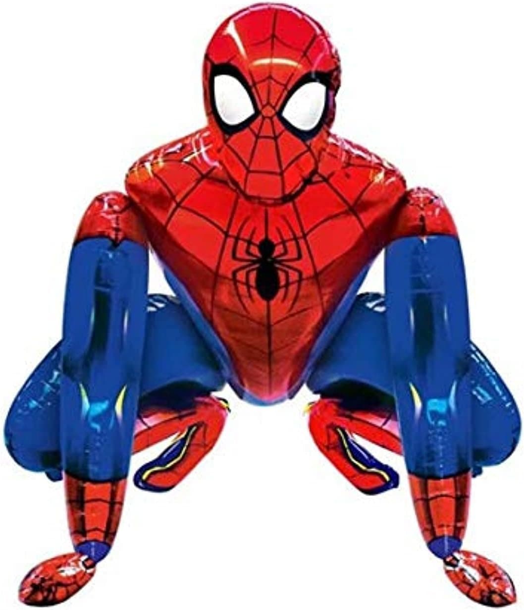 Party with Emma Superhero 3D Stand Balloon Medium Size for Kid Toddler Birthday Decoration (Spiderman)