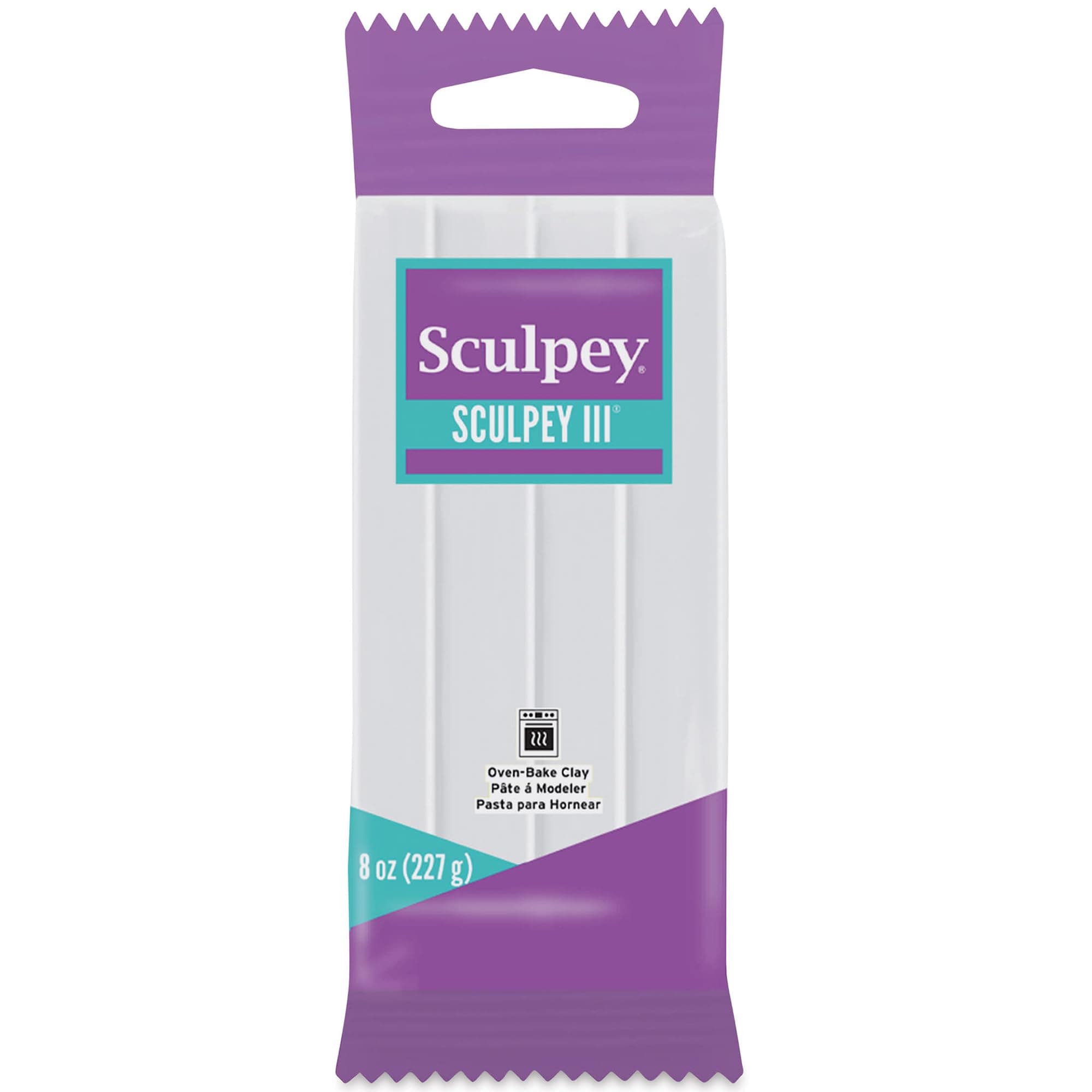 Polyform Sculpey III Polymer Clay 8 Oz: White