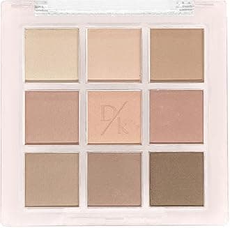 9Colors Matte Eyeshadow Palette, Pink Brown Nude Eye Shadow Pallet, Natural Blendable Eye Makeup