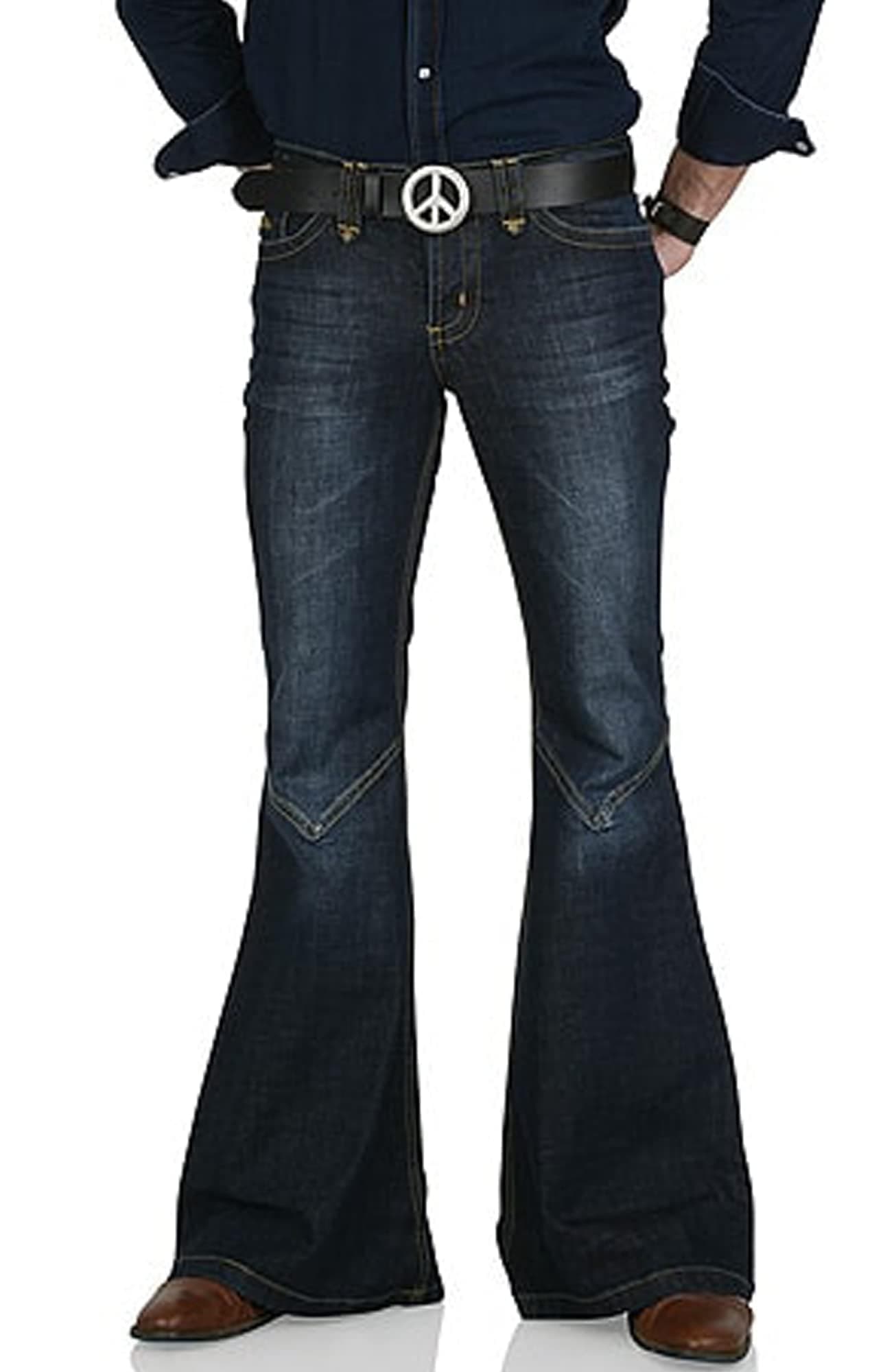 mens bell bottom jeans