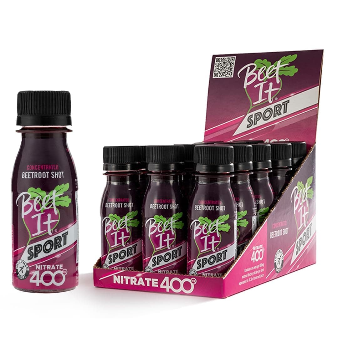 – Beet It Sport Nitrate 400 - High Nitrate shots - Concentrated Beetroot Juice (15 x 70ml) Boost Nitric Oxide and Athletic Endurance Performance