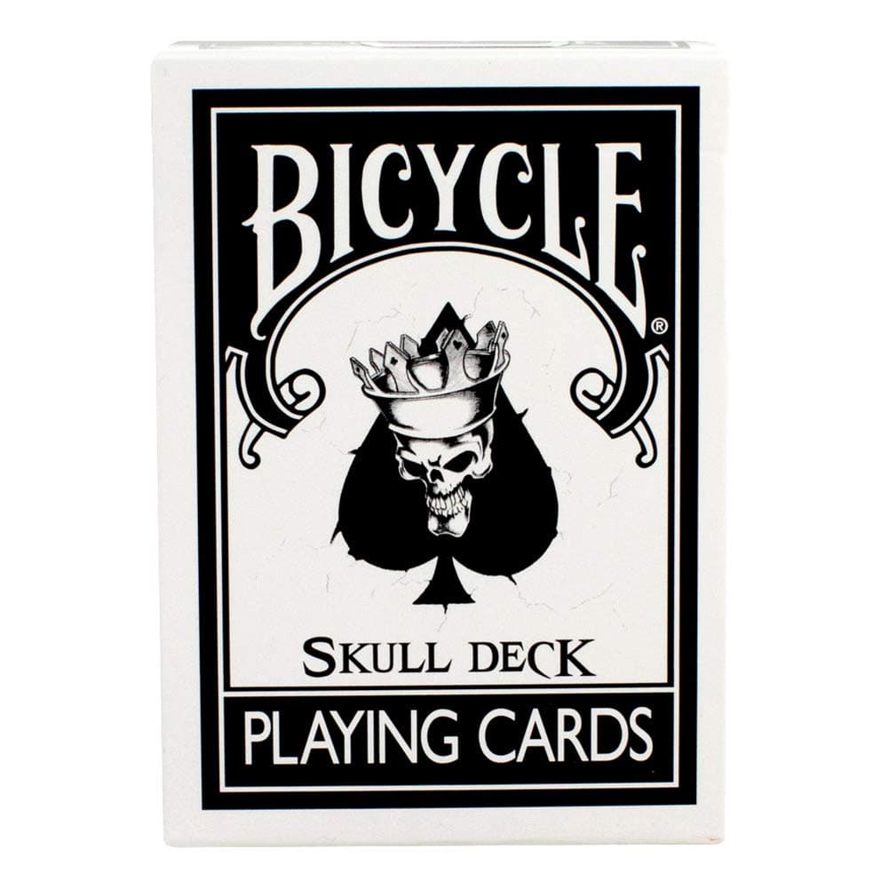 Bicycle Black Magic Skull Deck