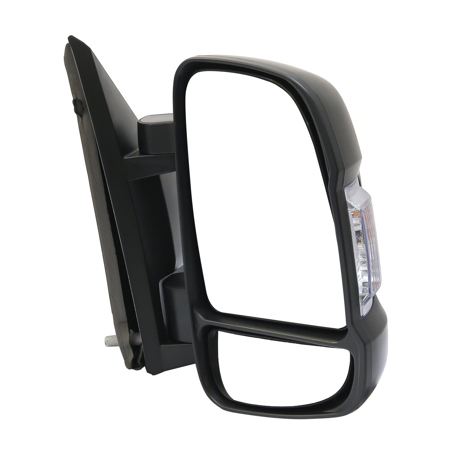 Passenger Right Side Mirror Replacement Power Door Mirror Signal Light fit Ram Promaster 1500, 2500, 3500, New Six, Work Van