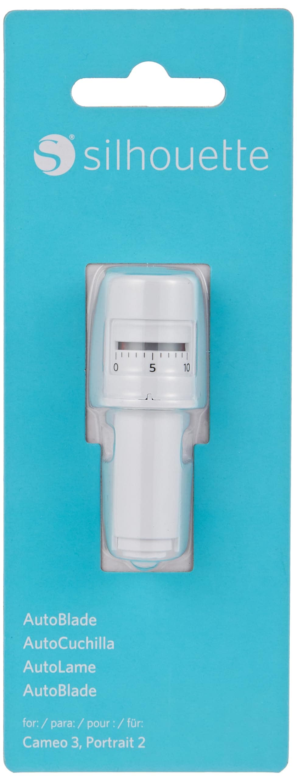 Self-Blade, White, 15.7 x 6.3 x 1.8 cm