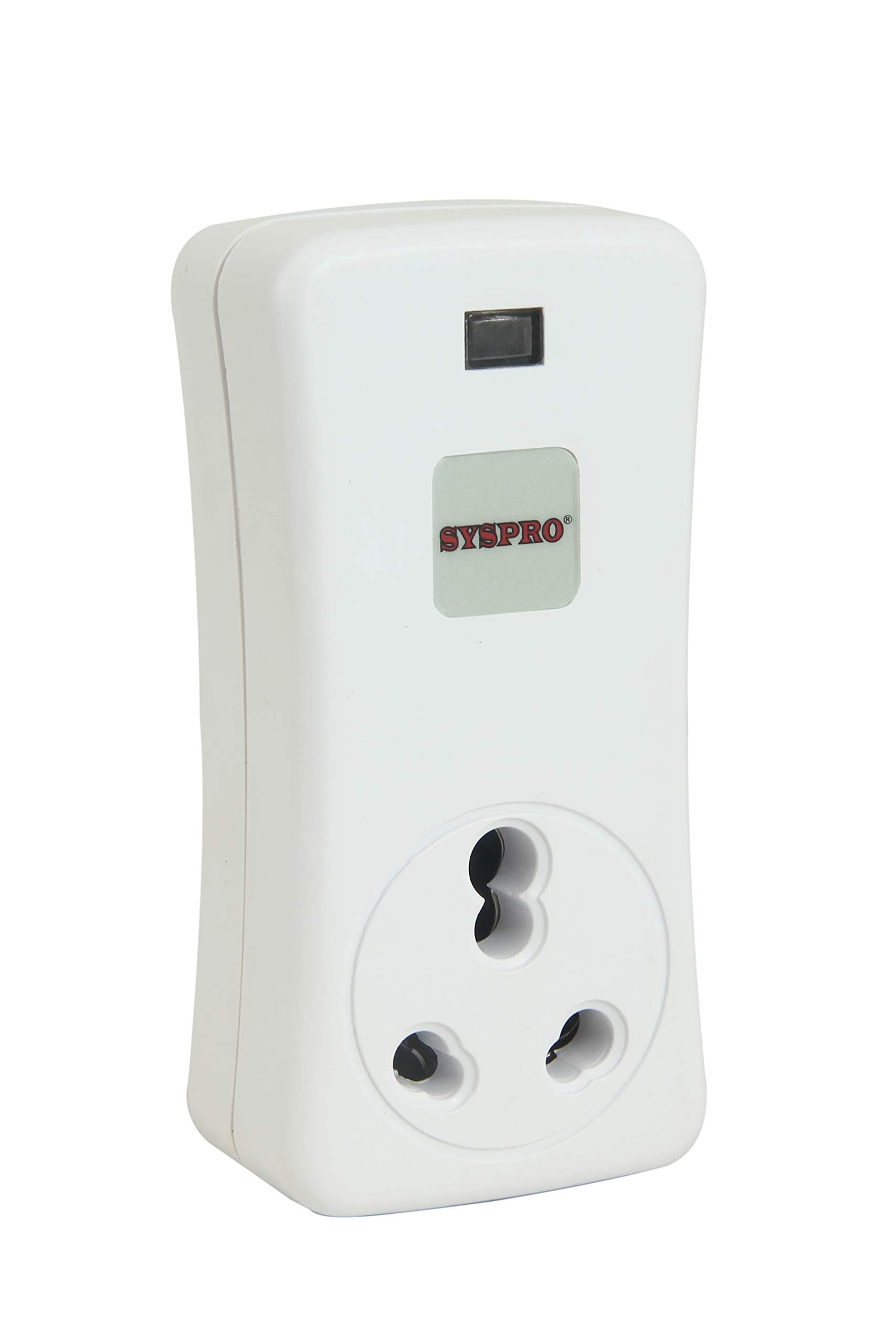 SYSPRO Smart Plug High Low Voltage Cutout/Protector Rated @ 16Amp with Surge Protection Upto 4000 Volts.