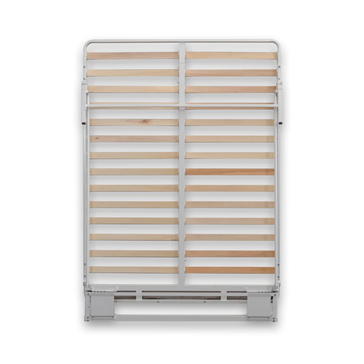 Wilding Wallbeds Deluxe Murphy Bed Frame (Queen) Vertical Wallbed, Powder-Coated Steel Frame for Folding Cabinet, Pull-Out Bed, Hidden Bed