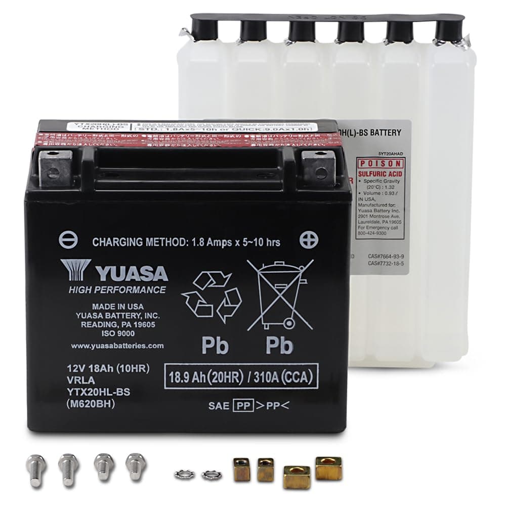 YTX20HL-BS High Performance, Maintenance Free Battery
