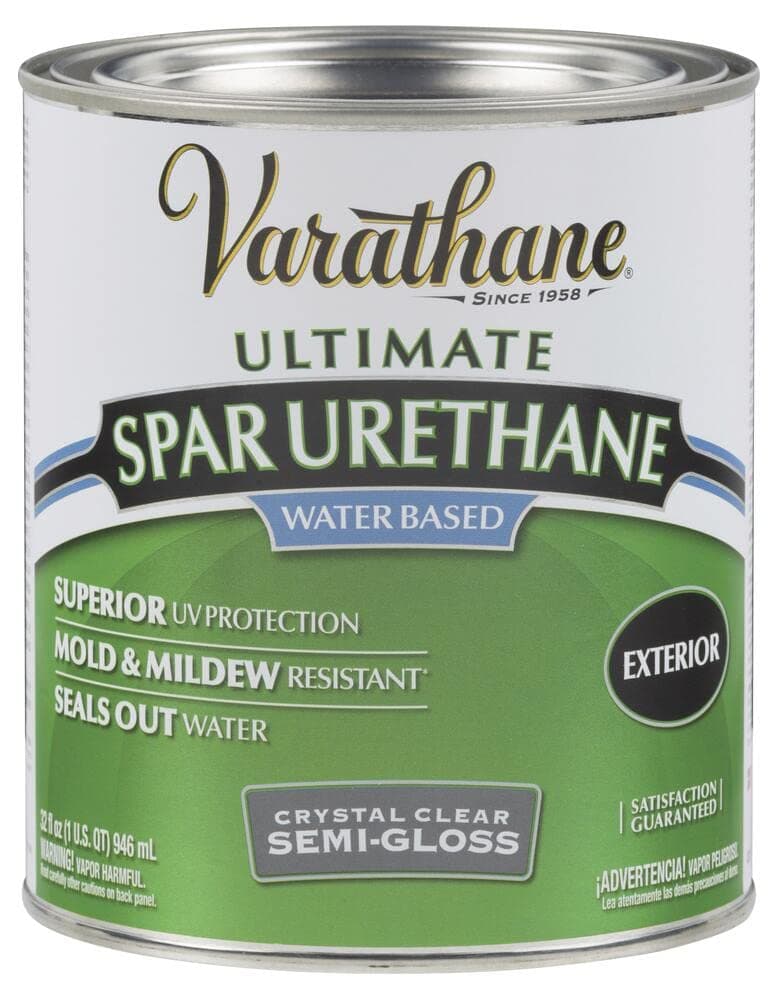 Rust-Oleum Varathane Exterior Water Based Semi Gloss Quart