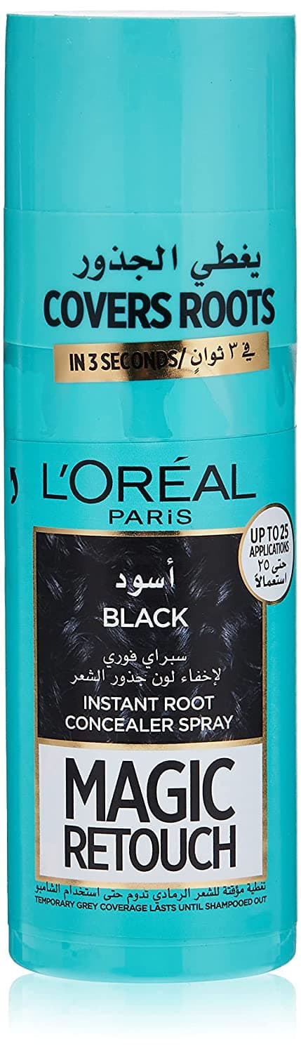 L'Oreal Paris Magic Retouch Instant Root Concealer, Black100 gm